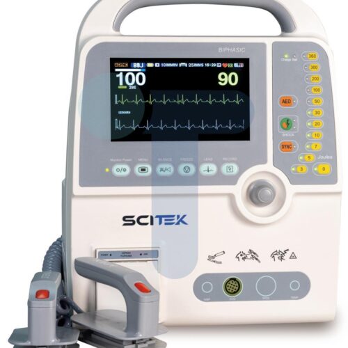 Biphasic Defibrillator Scitek ED-8000D