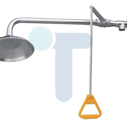 Douche d’urgence et lavage des yeux murale